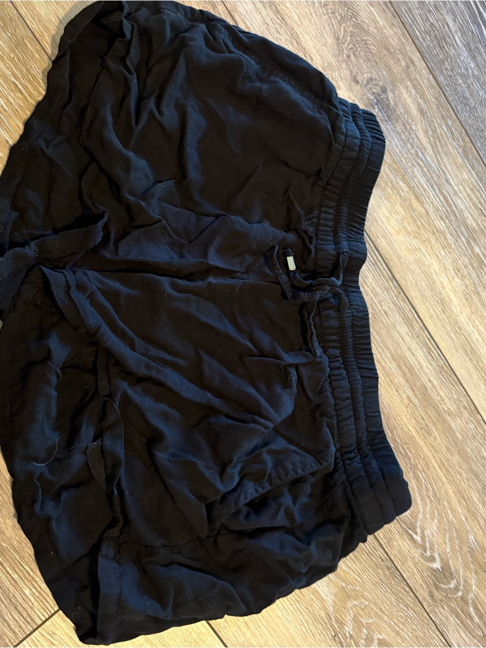 Old Navy Black Women's Athletic Drawstring Shorts